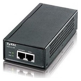 Zyxel poe12-60w multi gig 1/25gb single port 802.3at poe+ injector