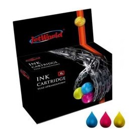 Cartus cerneala jetworld cmy hp 305xl 22 ml remanufactured 3ym63ae