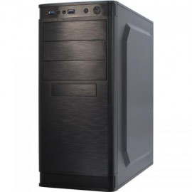 Carcasa inter-tech it-5905 black  inter-tech it-5905 secc steel atx mid