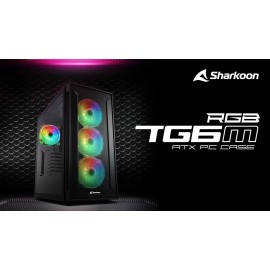 Carcasa sharkoon tg6m rgb atx  general form factor: atx expansion