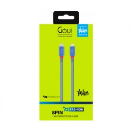 Cablu date si incarcare usb type-c la lightning goui fashion