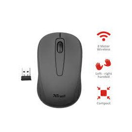 Mouse fara fir trust ziva wireless compact mouse  general formfactor