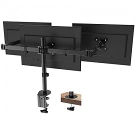 Neomounts by newstar fpma-d700d3 tilt/turn/rotate triple desk mount (clamp) for