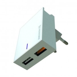 Swissten / incarcator quick charge retea slim qc3.0 23w 2xusb