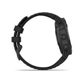 Fenix 6x pro slate gray w/black band glass screen size