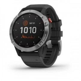 Smartwatch garmin fenix 6 solar silver/black band gps