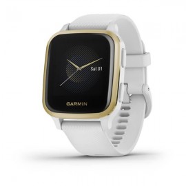 Ceas smartwatch garmin venu sq nfc white/light gold