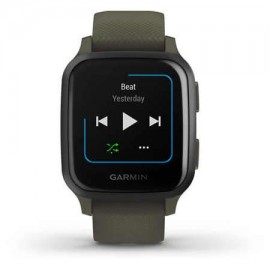 Ceas smartwatch garmin venu sq nfc music moss/slate ww