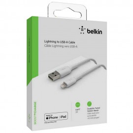 Belkin lightning to usb-a cable 2m white