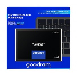 Ssd goodram cx400 128gb 2.5 sata iii (6 gb/s) gen2