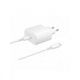 Samsung 25w travel adapter (with cable) 1xusb type-c white