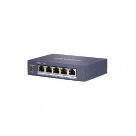 Switch 5 porturi poe gigabit hikvision ds-3e0505hp-e fara management layer