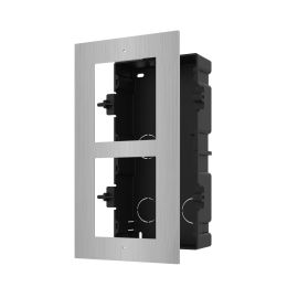 Panou frontal pentru 2 module de videointerfon modular hikvision ds-kd-