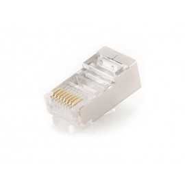 Mufa rj45 utp cat.5e 30 microni lc-8p8c-001 cablu solid punga: