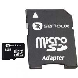 Micro secure digital card serioux 8gb sftf08ac10 clasa 10 cu