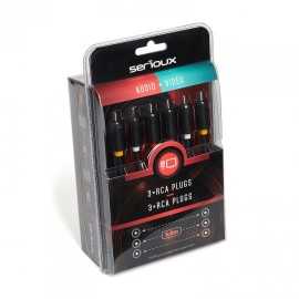 Cablu audio-video serioux 3 porturi rca tata - 3 porturi